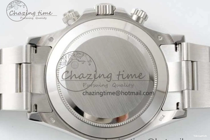 116509 on Best Edition Dial Daytona QF Bracelet SA4130 1:1 SS Blue 0112